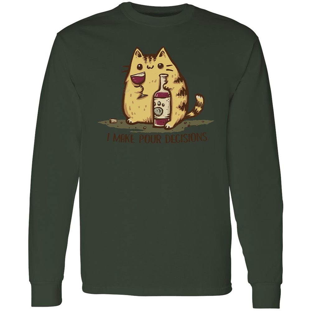 Long Sleeve T-Shirt - JYPY9VT3 - Forest Green - 8