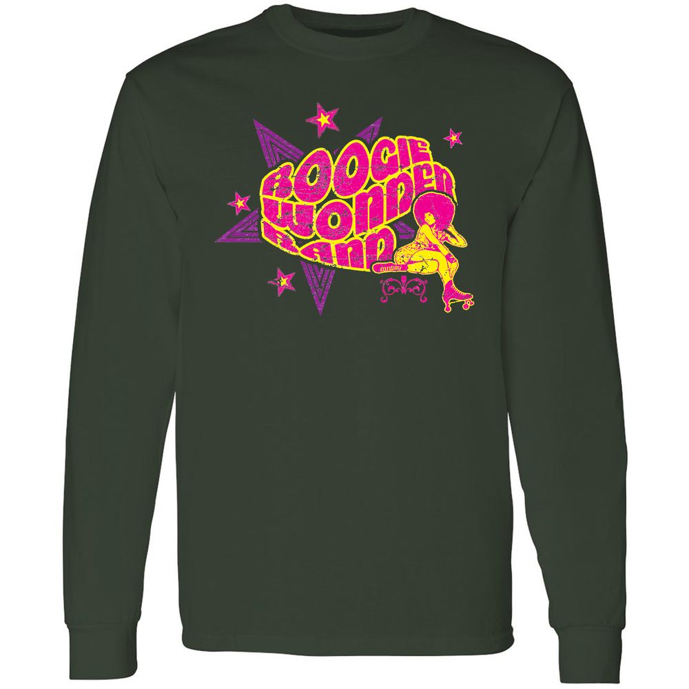Long Sleeve T-Shirt - 9JTJ7B5F - Forest Green - 8