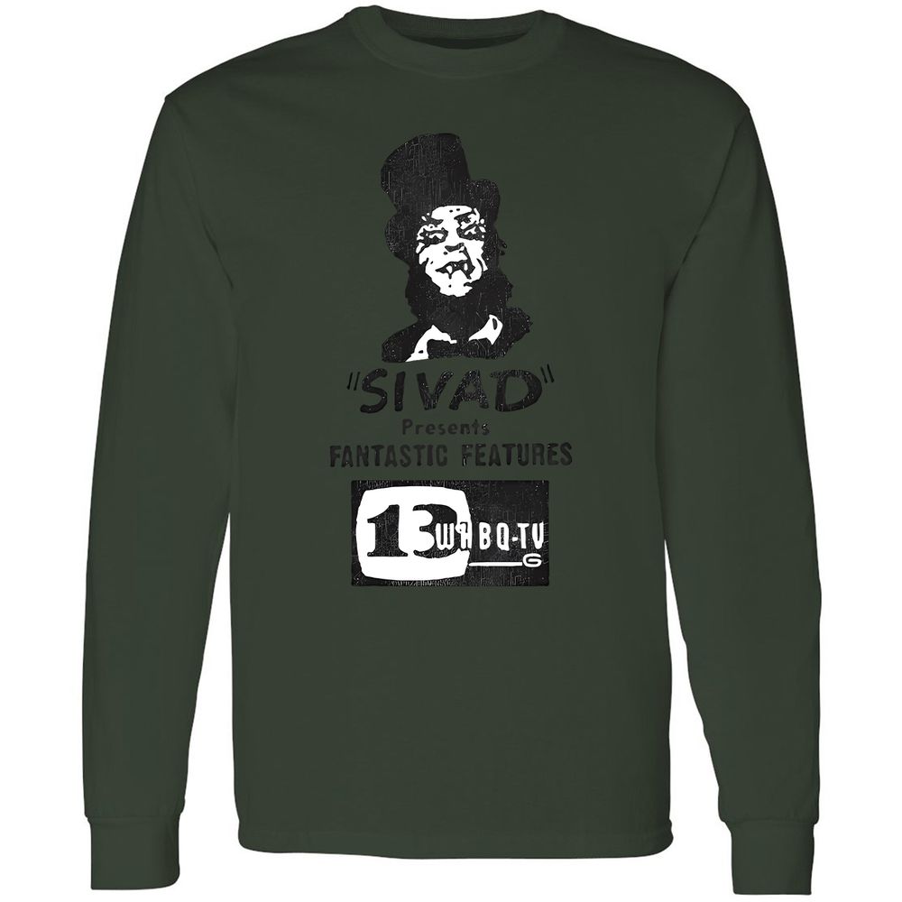 Long Sleeve T-Shirt - AQPDK2YT - Forest Green - 8