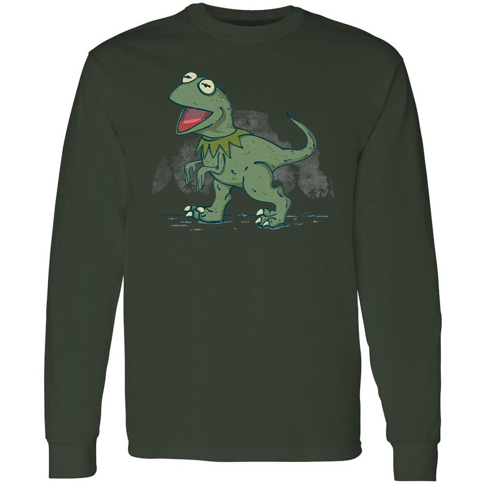 Long Sleeve T-Shirt - RQL89LL6 - Forest Green - 8