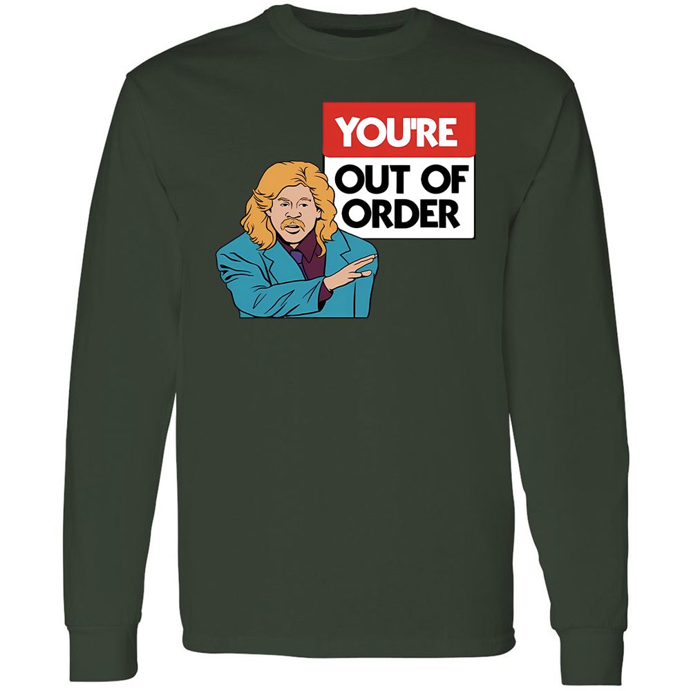 Long Sleeve T-Shirt - P88XKCJK - Forest Green - 8