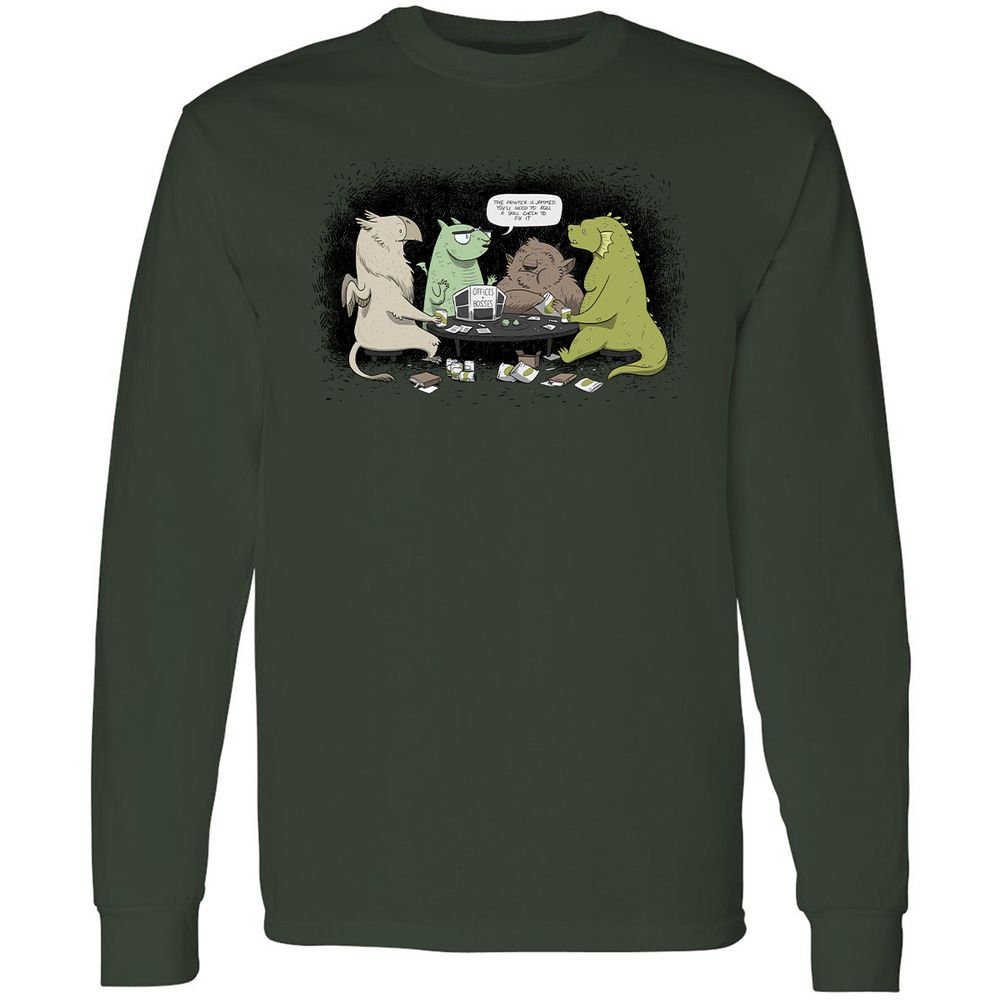 Long Sleeve T-Shirt - BKELXVGW - Forest Green - 8