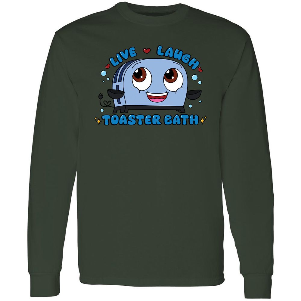 Long Sleeve T-Shirt - K6ENSU6F - Forest Green - 8