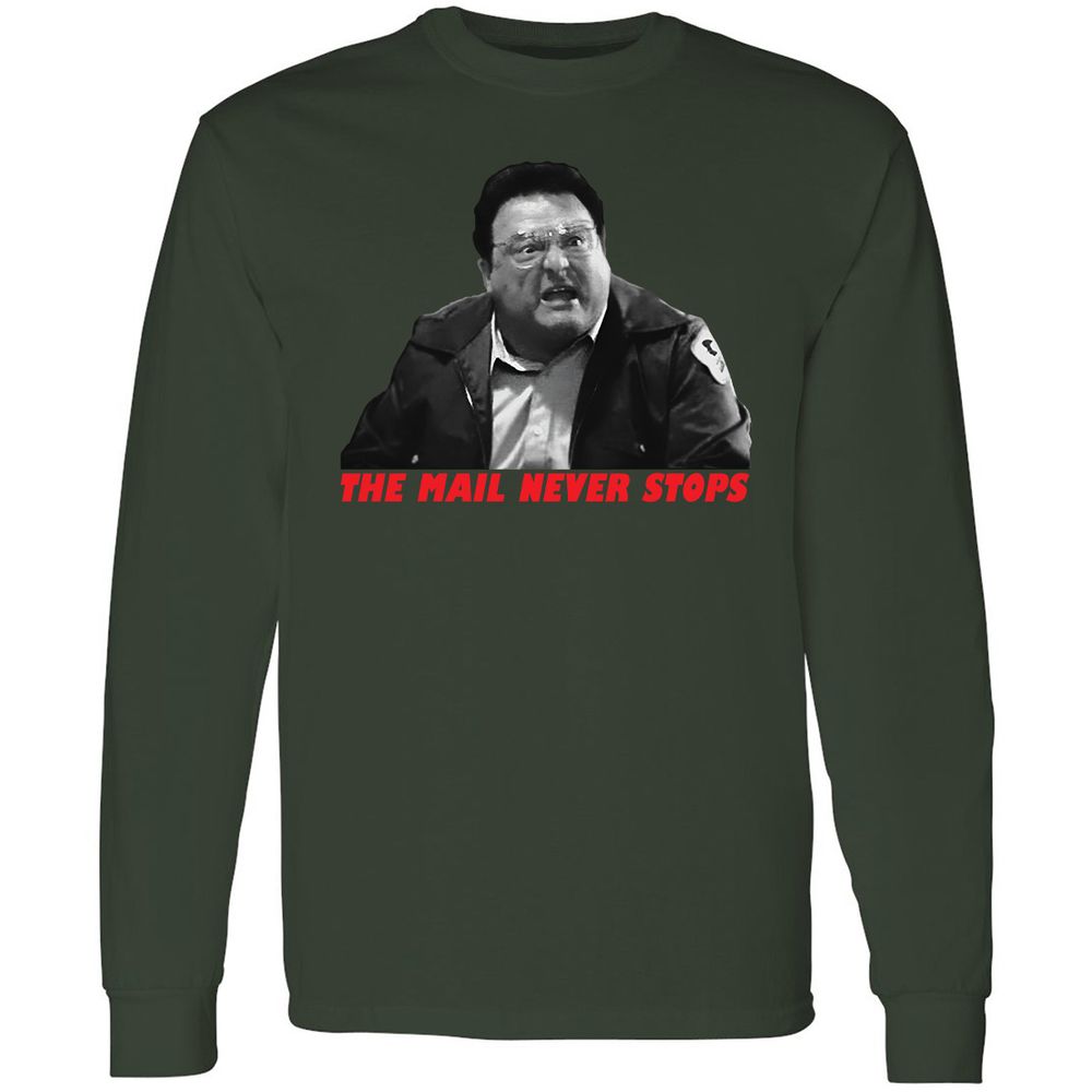 Long Sleeve T-Shirt - 1QV1QH4R - Forest Green - 8