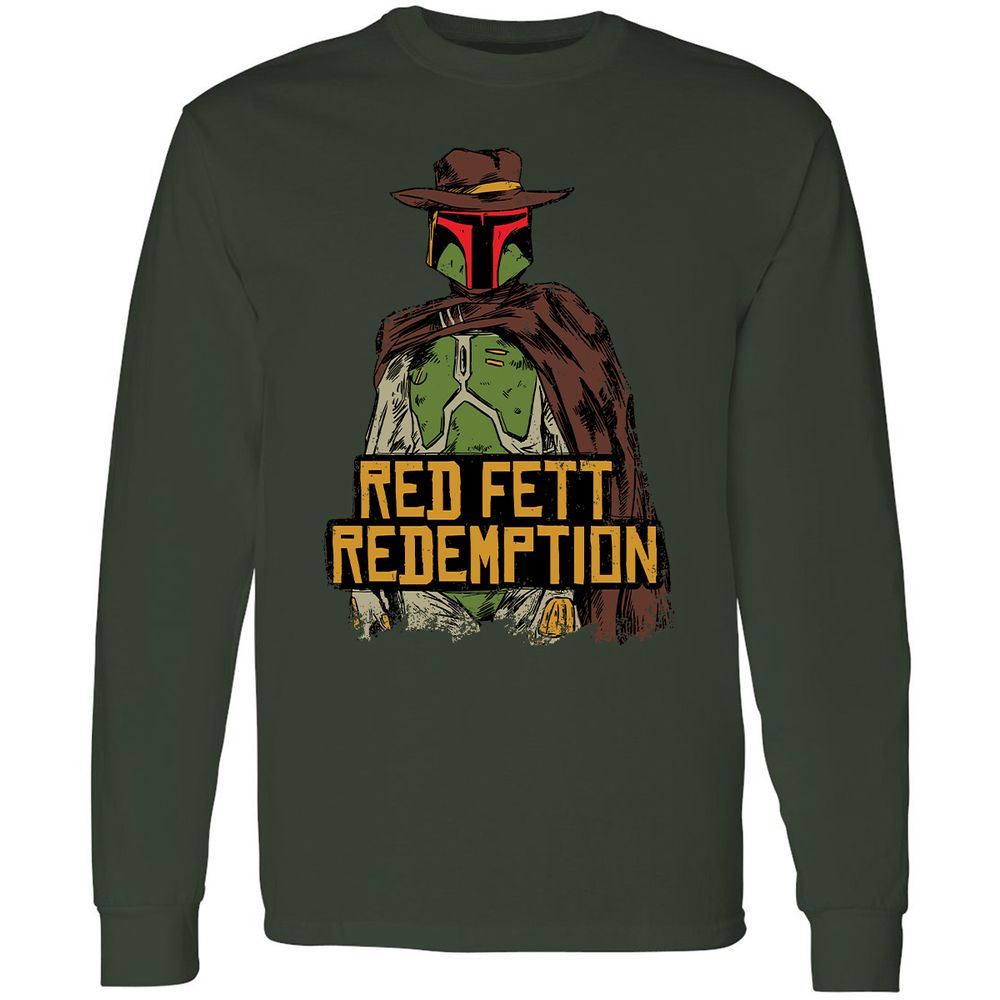 Long Sleeve T-Shirt - J48JFL7P - Forest Green - 8