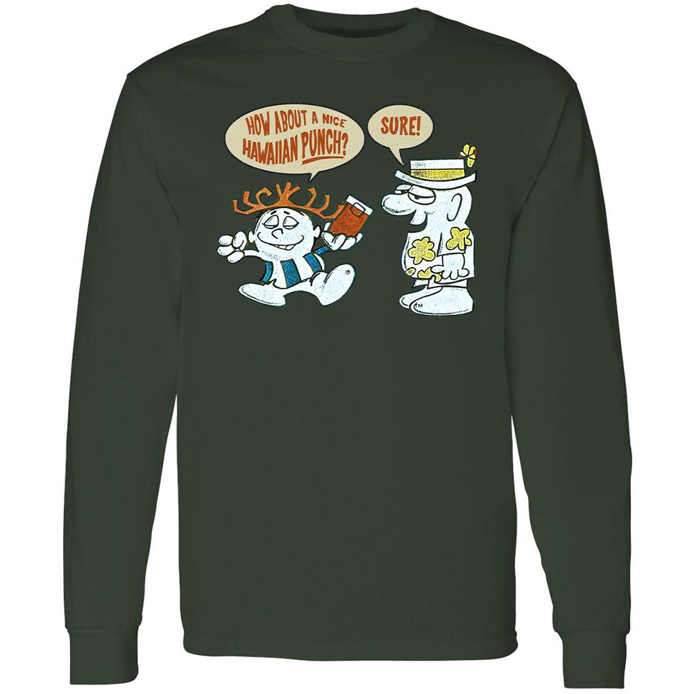Long Sleeve T-Shirt - 1VK5DK9Y - Forest Green - 8