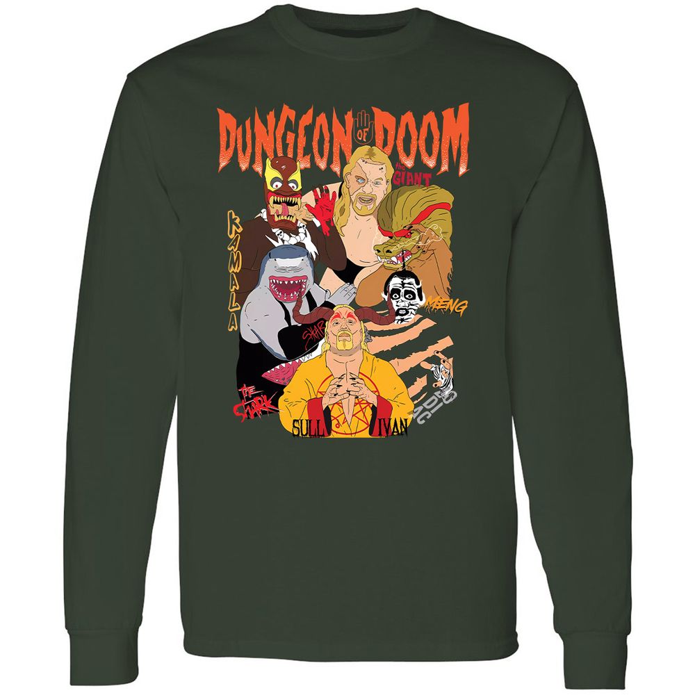 Long Sleeve T-Shirt - LM4NC1BQ - Forest Green - 8