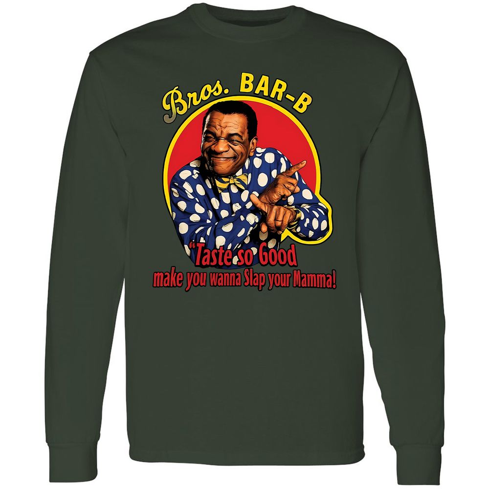 Long Sleeve T-Shirt - 3EKUSNXB - Forest Green - 8