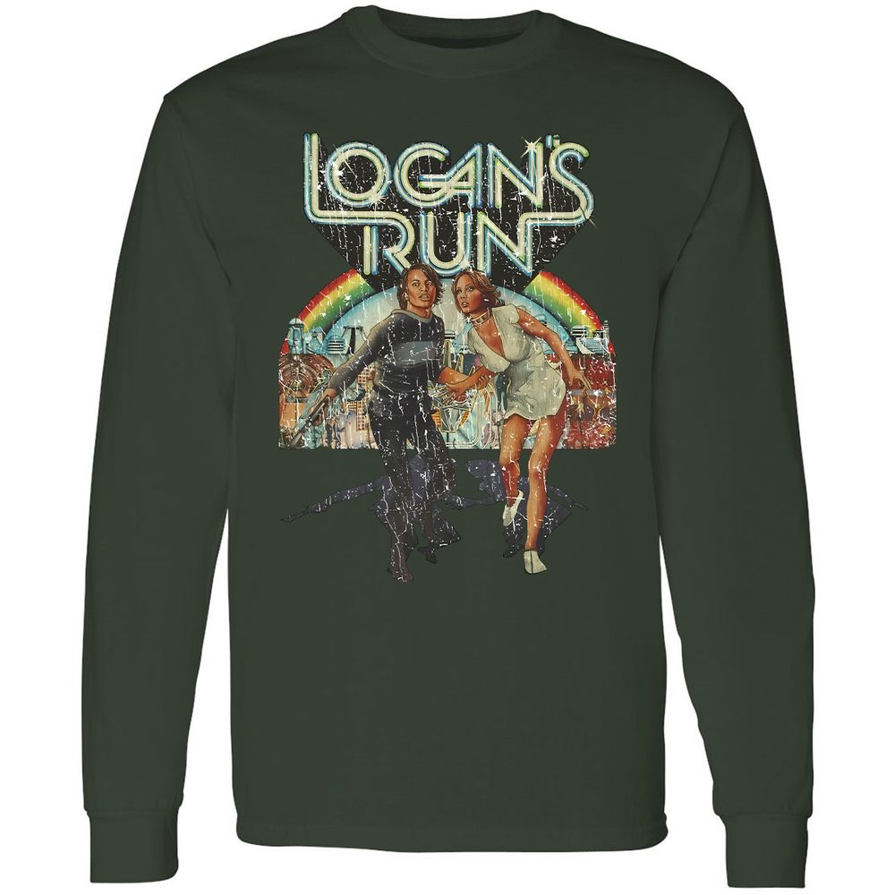 Long Sleeve T-Shirt - 8JE5CCW6 - Forest Green - 8