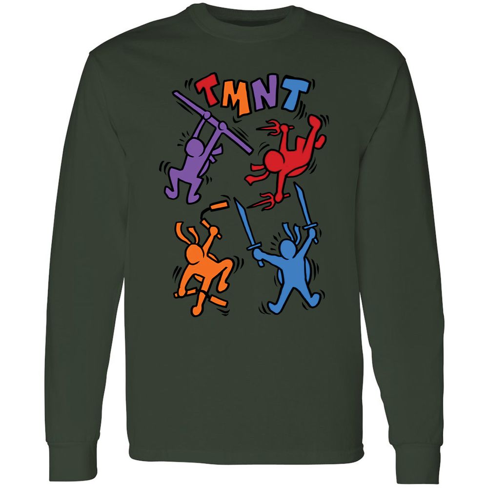 Long Sleeve T-Shirt - AVSX8JQS - Forest Green - 8