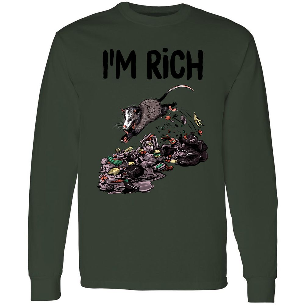 Long Sleeve T-Shirt - KTV3M69T - Forest Green - 8