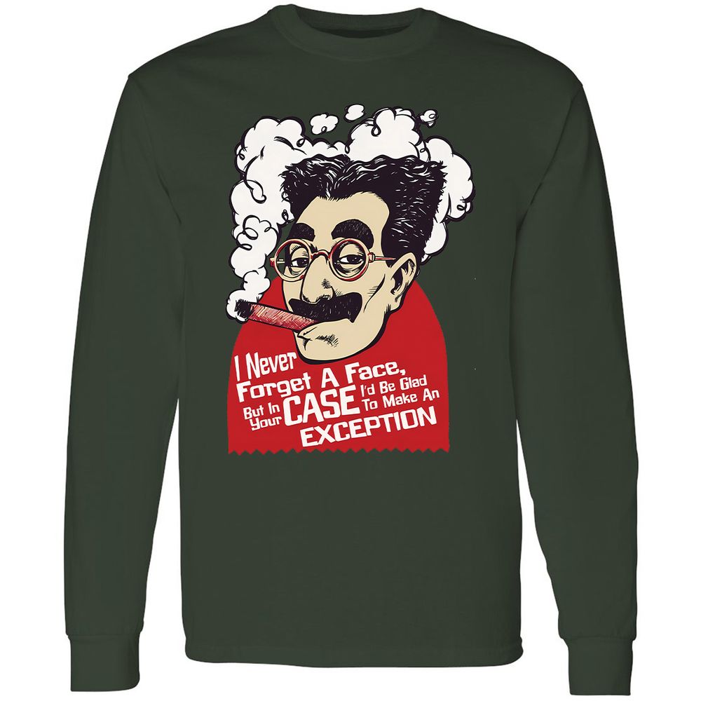Long Sleeve T-Shirt - 1FAJANXJ - Forest Green - 8