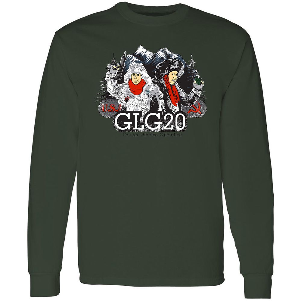 Long Sleeve T-Shirt - 5HUCY874 - Forest Green - 8