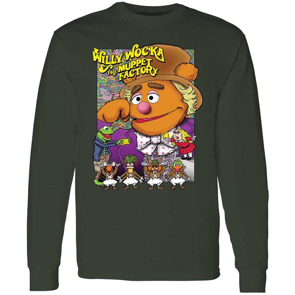 Long Sleeve T-Shirt - QHQGGS52 - Forest Green - 8