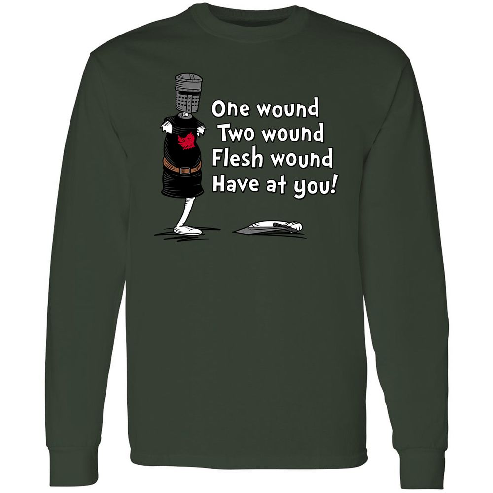 Long Sleeve T-Shirt - NAWPM9D9 - Forest Green - 8