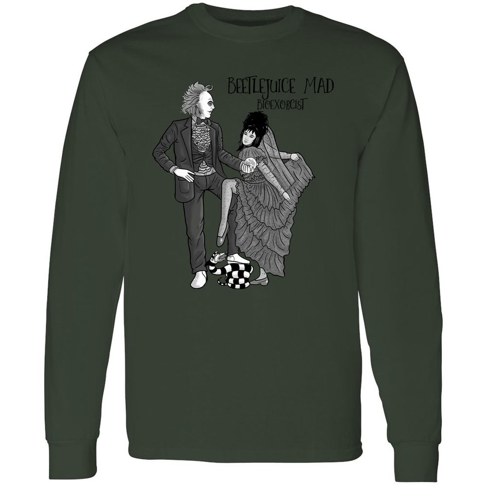 Long Sleeve T-Shirt - GD6YEDKZ - Forest Green - 8