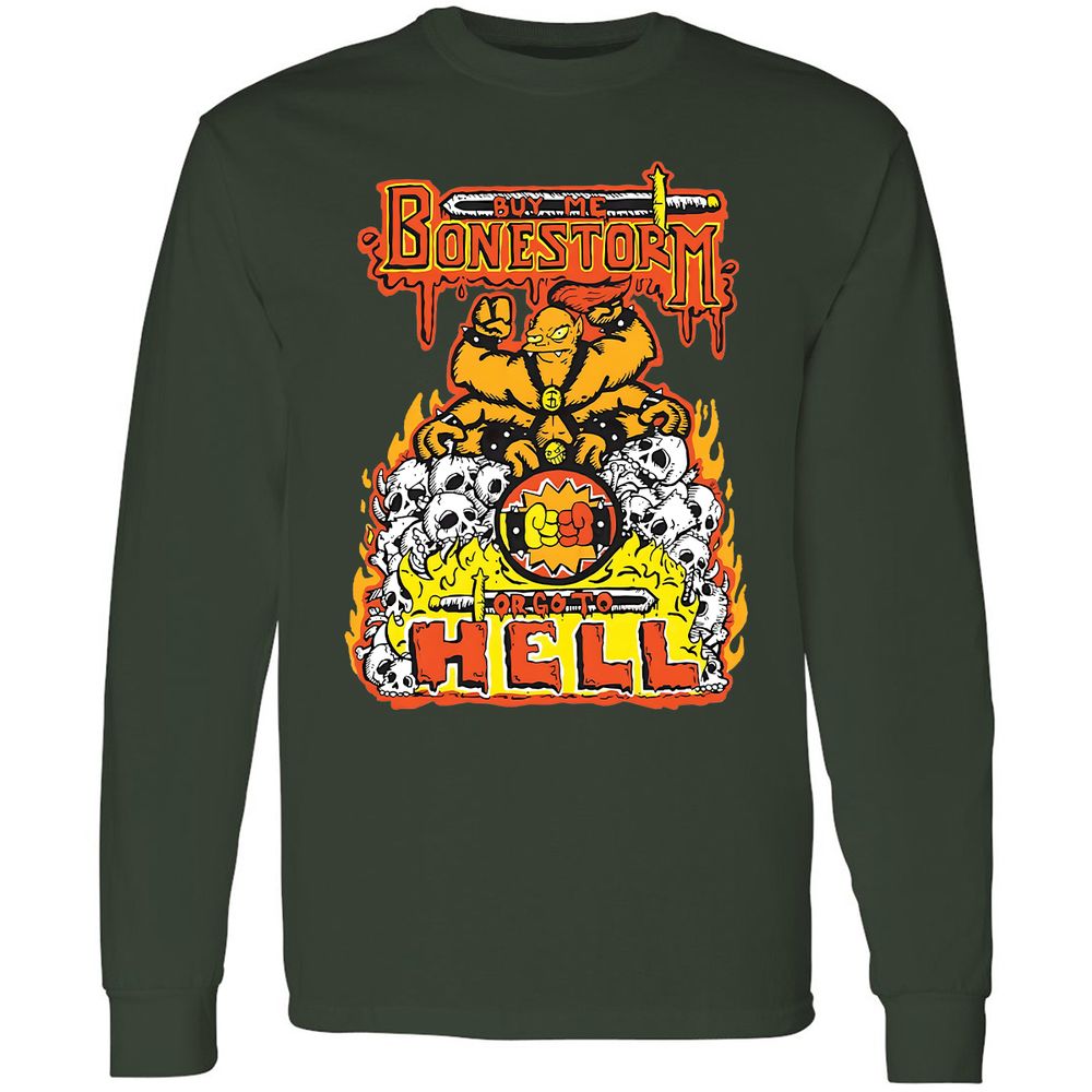 Long Sleeve T-Shirt - 5JJMVSED - Forest Green - 8