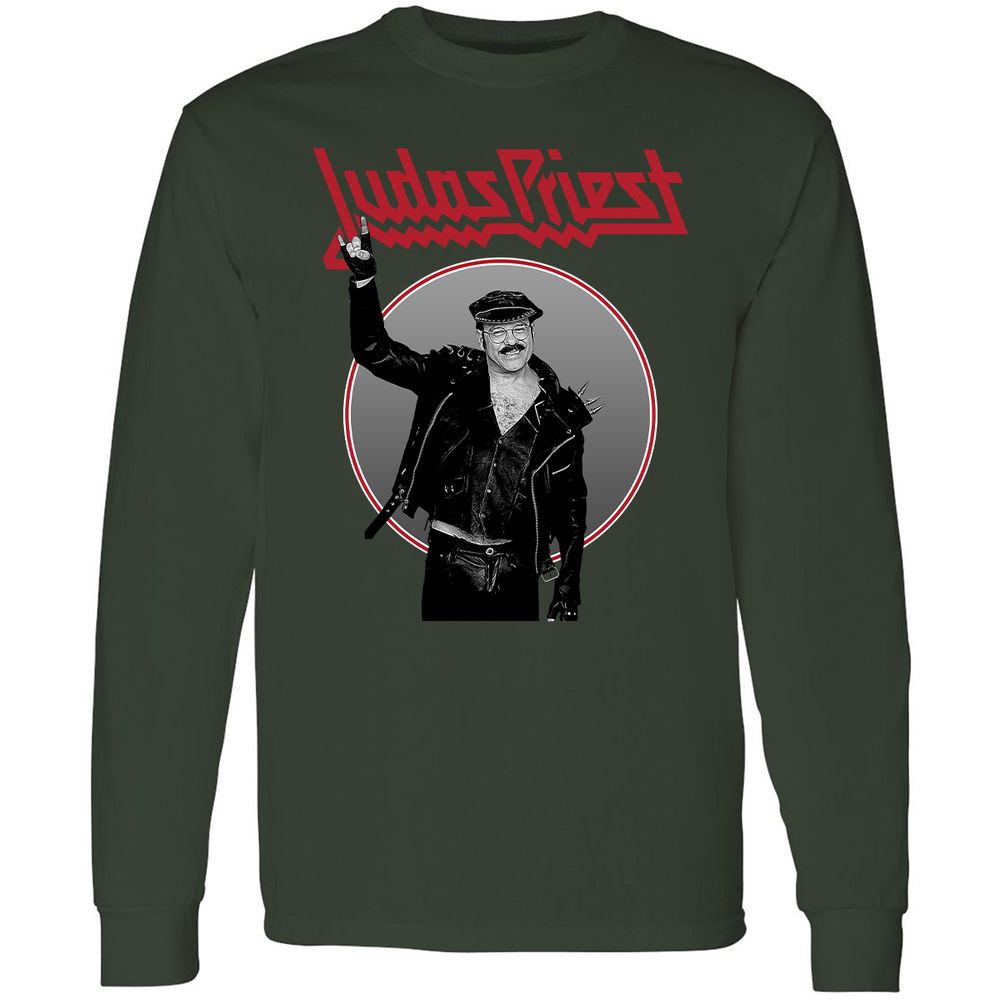 Long Sleeve T-Shirt - XKJ2PYTB - Forest Green - 8