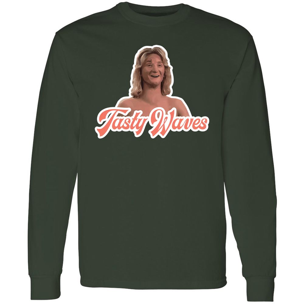 Long Sleeve T-Shirt - 645G7VNJ - Forest Green - 8