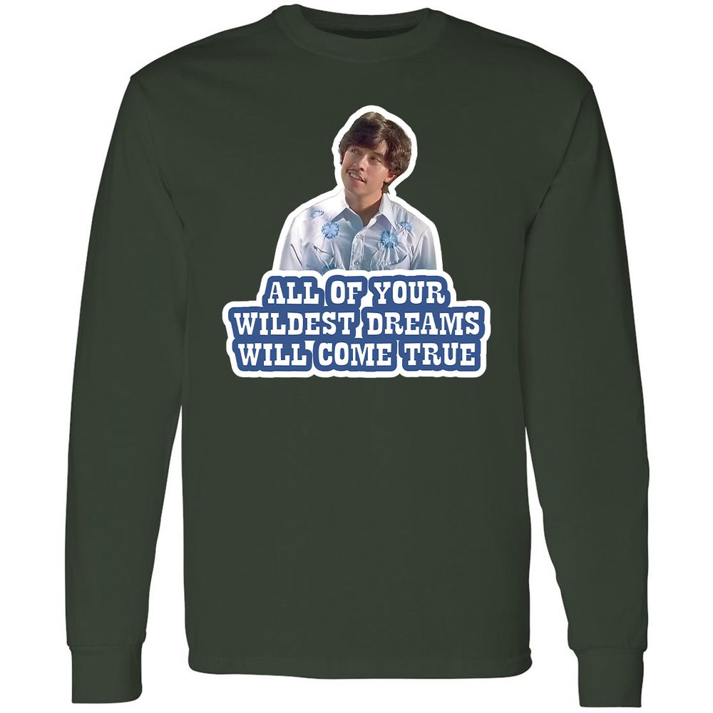 Long Sleeve T-Shirt - 3ZKD3MXL - Forest Green - 8