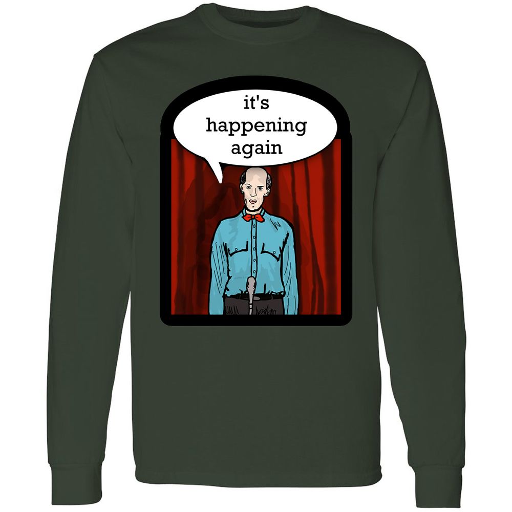 Long Sleeve T-Shirt - TQ6CNM9N - Forest Green - 8