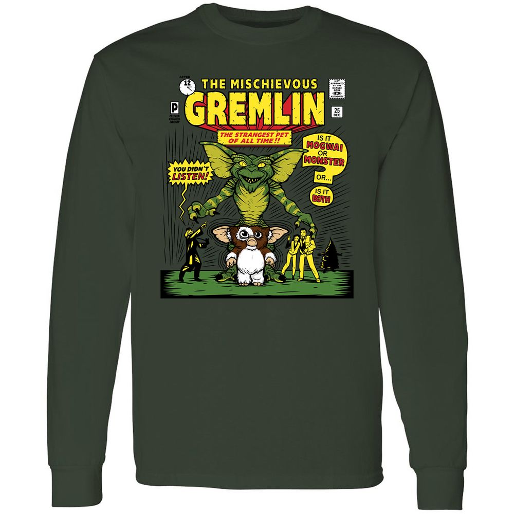 Long Sleeve T-Shirt - 4YDMUJAS - Forest Green - 8