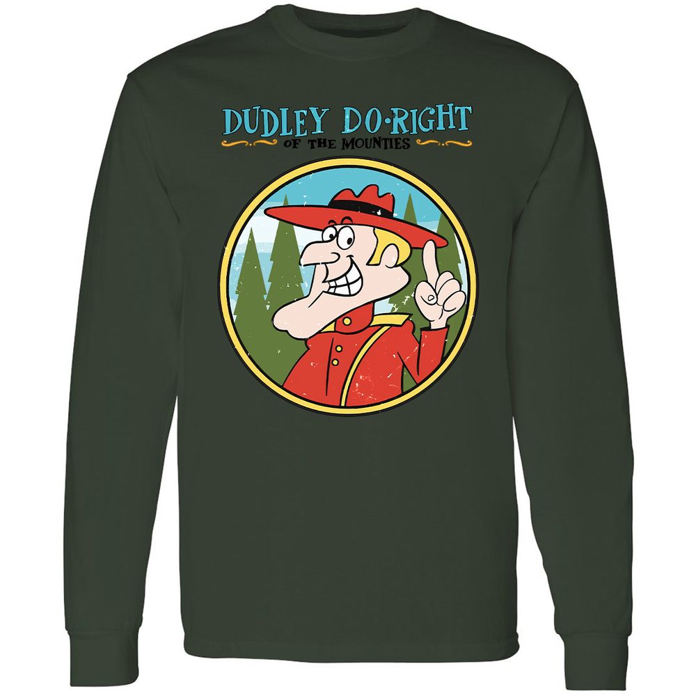 Long Sleeve T-Shirt - 16YS7KM1 - Forest Green - 8