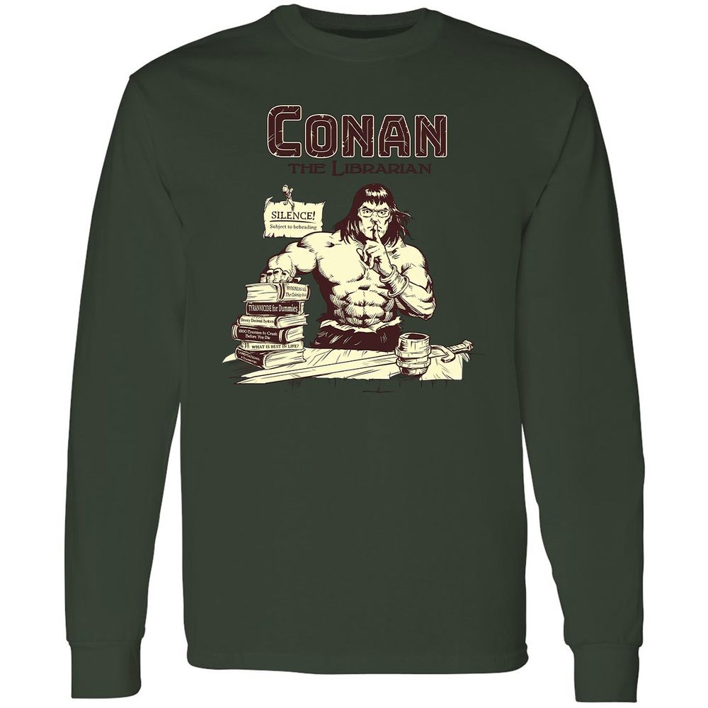 Long Sleeve T-Shirt - 4THUSR1L - Forest Green - 8