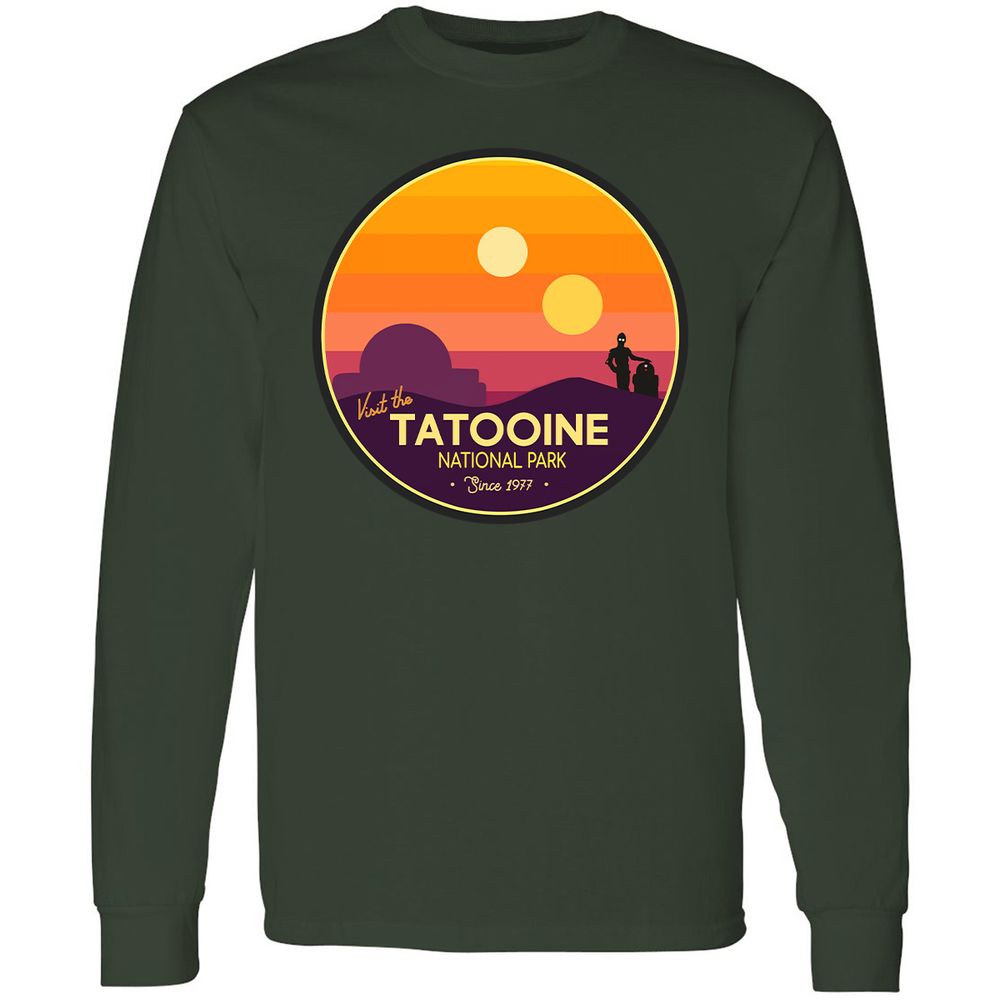 Long Sleeve T-Shirt - NEJ1H793 - Forest Green - 8