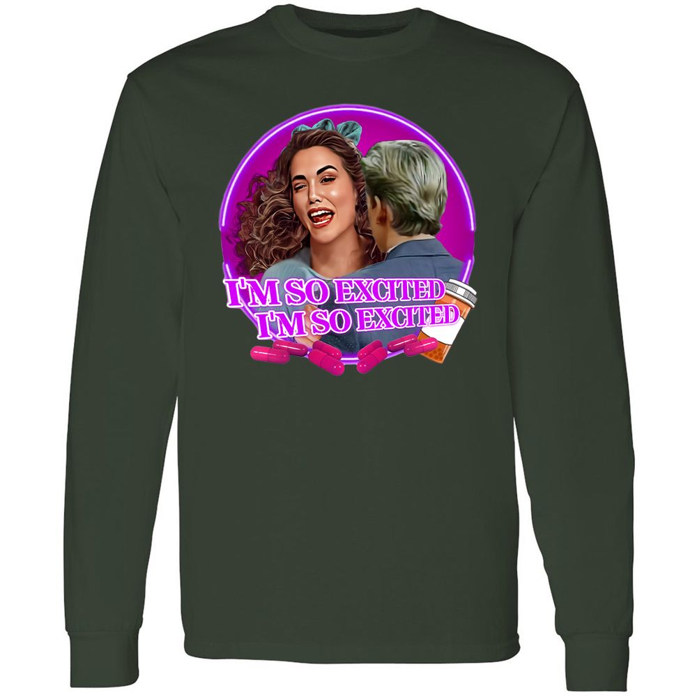Long Sleeve T-Shirt - AXY85UUR - Forest Green - 8