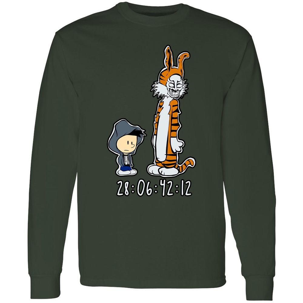 Long Sleeve T-Shirt - 8ZAAZXC2 - Forest Green - 8