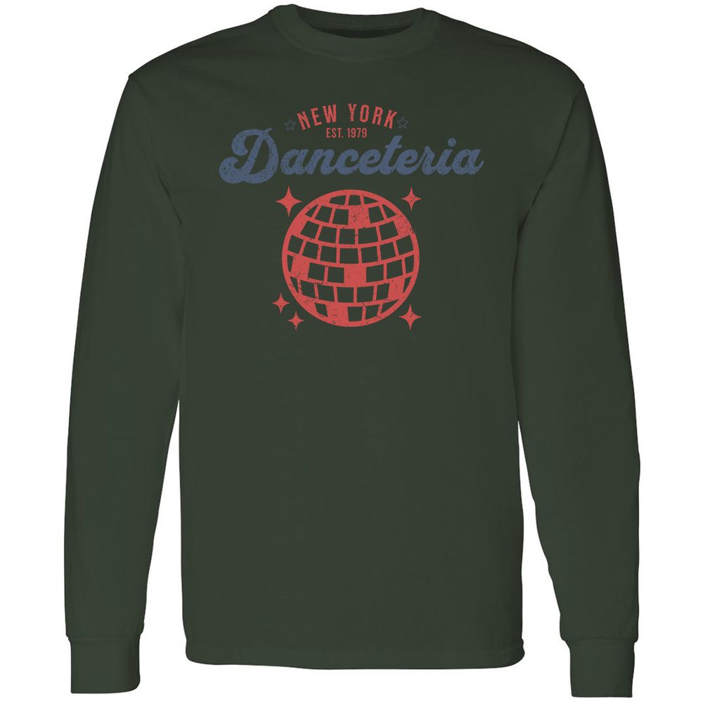 Long Sleeve T-Shirt - D1ZPGNU7 - Forest Green - 8