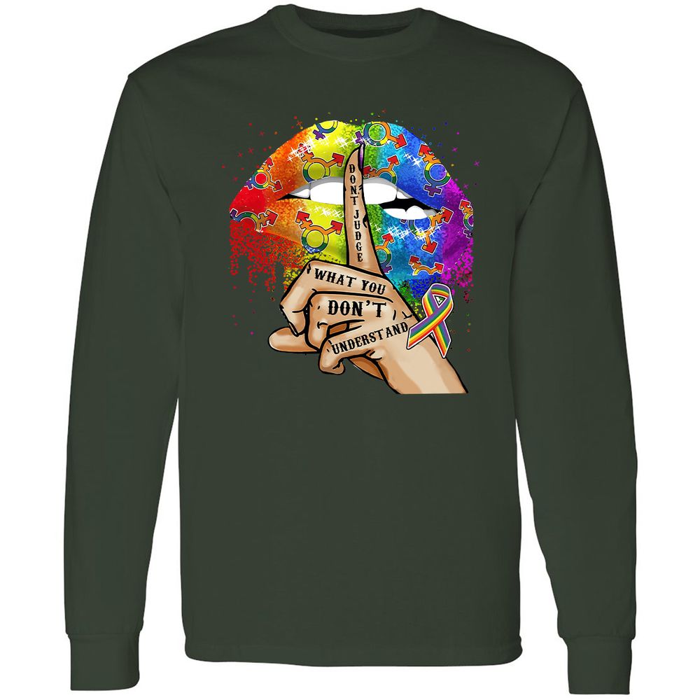 Long Sleeve T-Shirt - 3PMGS1HQ - Forest Green - 8