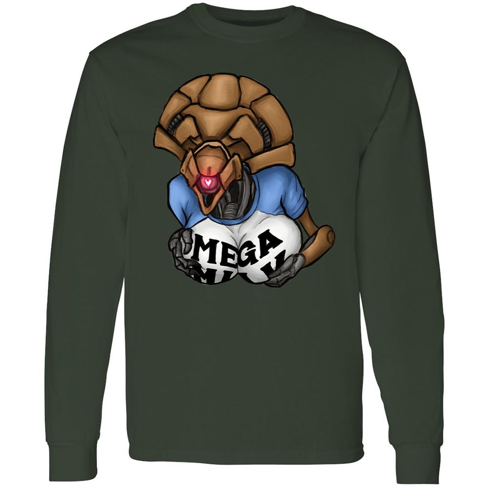 Long Sleeve T-Shirt - QU4S3PWC - Forest Green - 8