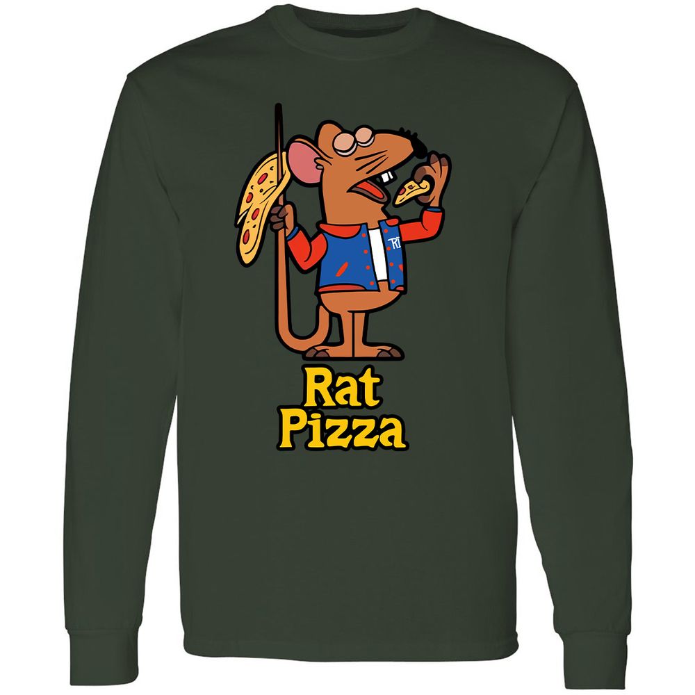 Long Sleeve T-Shirt - HM3W7PRC - Forest Green - 8