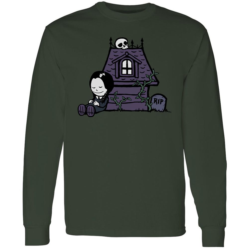 Long Sleeve T-Shirt - DJYSAHK3 - Forest Green - 8