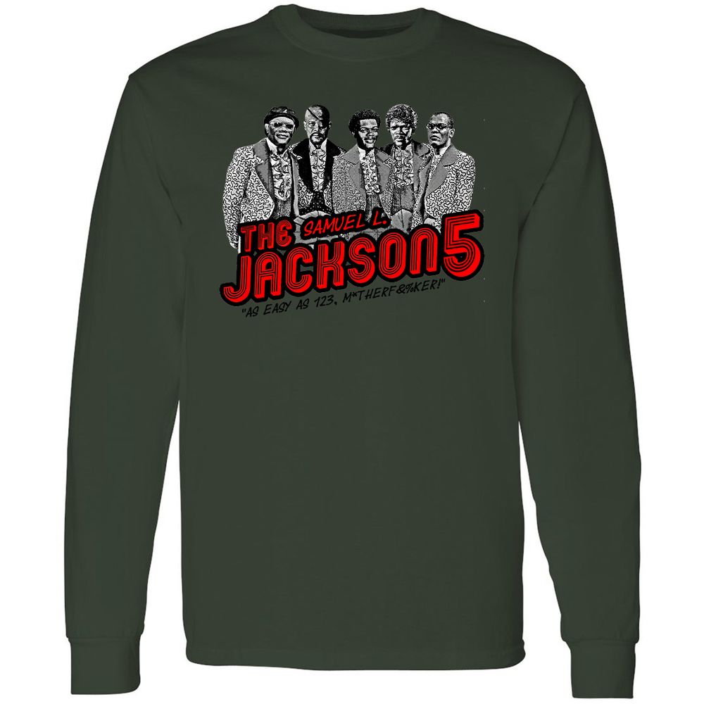 Long Sleeve T-Shirt - GXJSESKK - Forest Green - 8