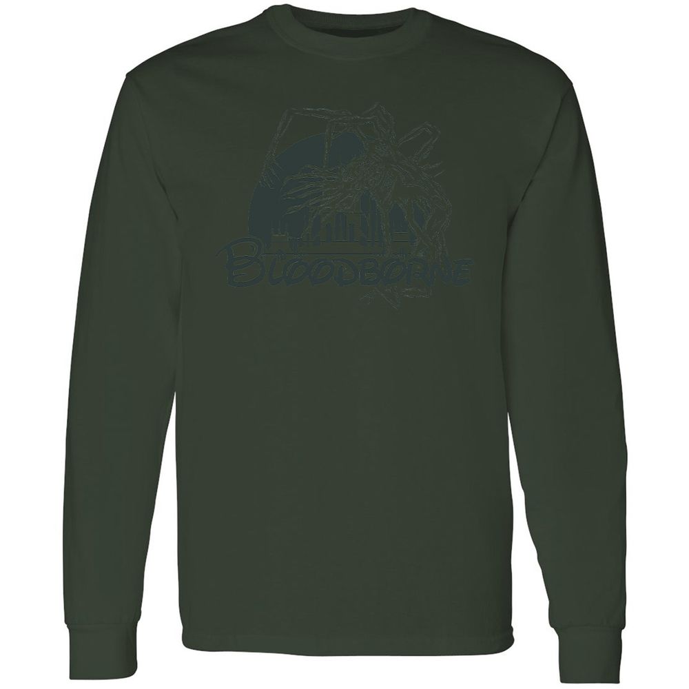 Long Sleeve T-Shirt - A2VAA1WB - Forest Green - 8