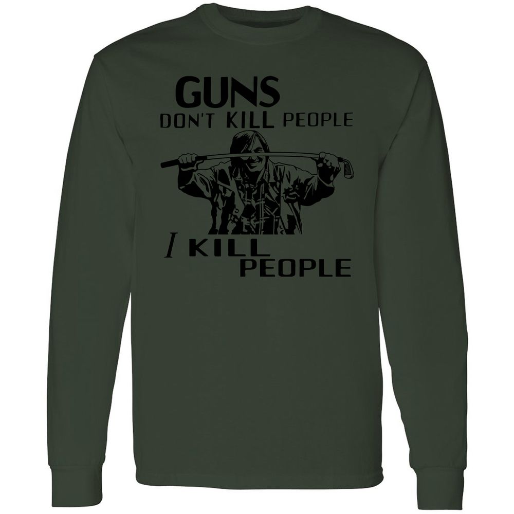 Long Sleeve T-Shirt - PEE35BDP - Forest Green - 8