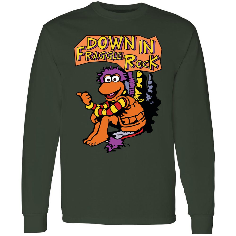 Long Sleeve T-Shirt - L9MCYS8D - Forest Green - 8