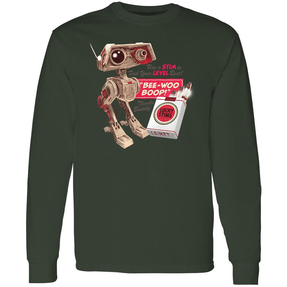 Long Sleeve T-Shirt - 8B7T6LLY - Forest Green - 8