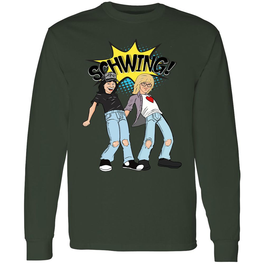 Long Sleeve T-Shirt - EBQ3QCQZ - Forest Green - 8