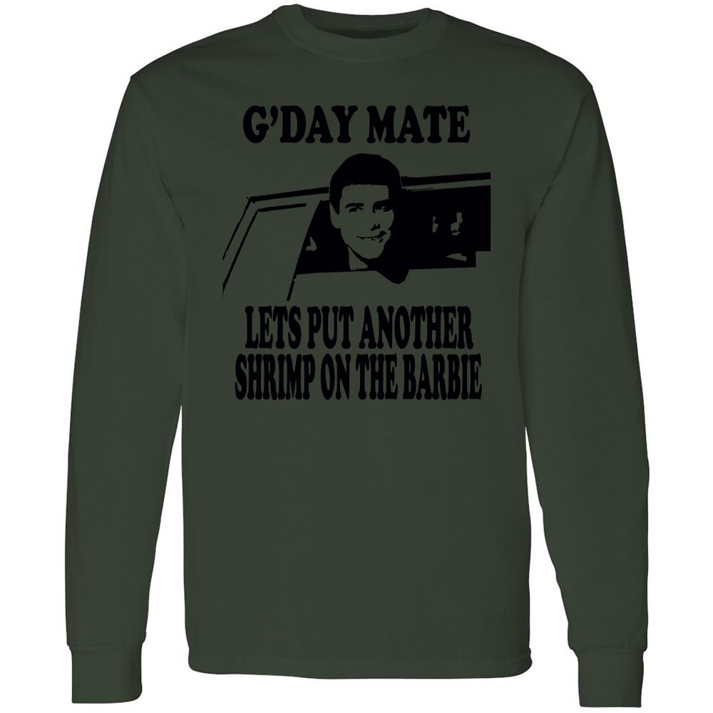 Long Sleeve T-Shirt - YZ6R18RM - Forest Green - 8