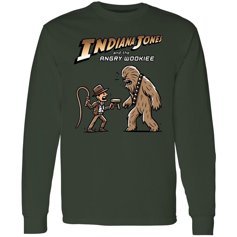 Long Sleeve T-Shirt - AHMX1Y5N - Forest Green - 8