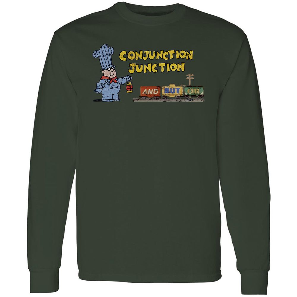 Long Sleeve T-Shirt - QVHULNJN - Forest Green - 8