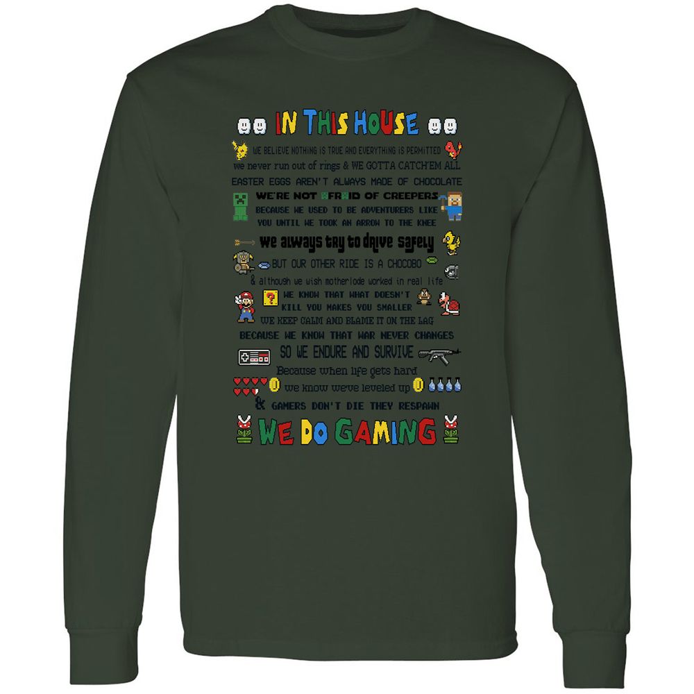 Long Sleeve T-Shirt - BDL173LW - Forest Green - 8