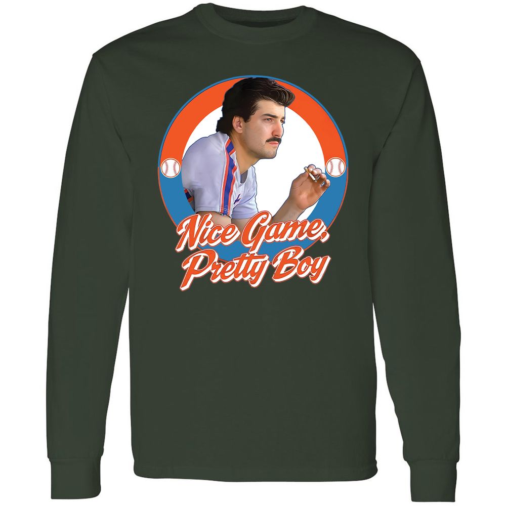 Long Sleeve T-Shirt - 7H9VDS41 - Forest Green - 8