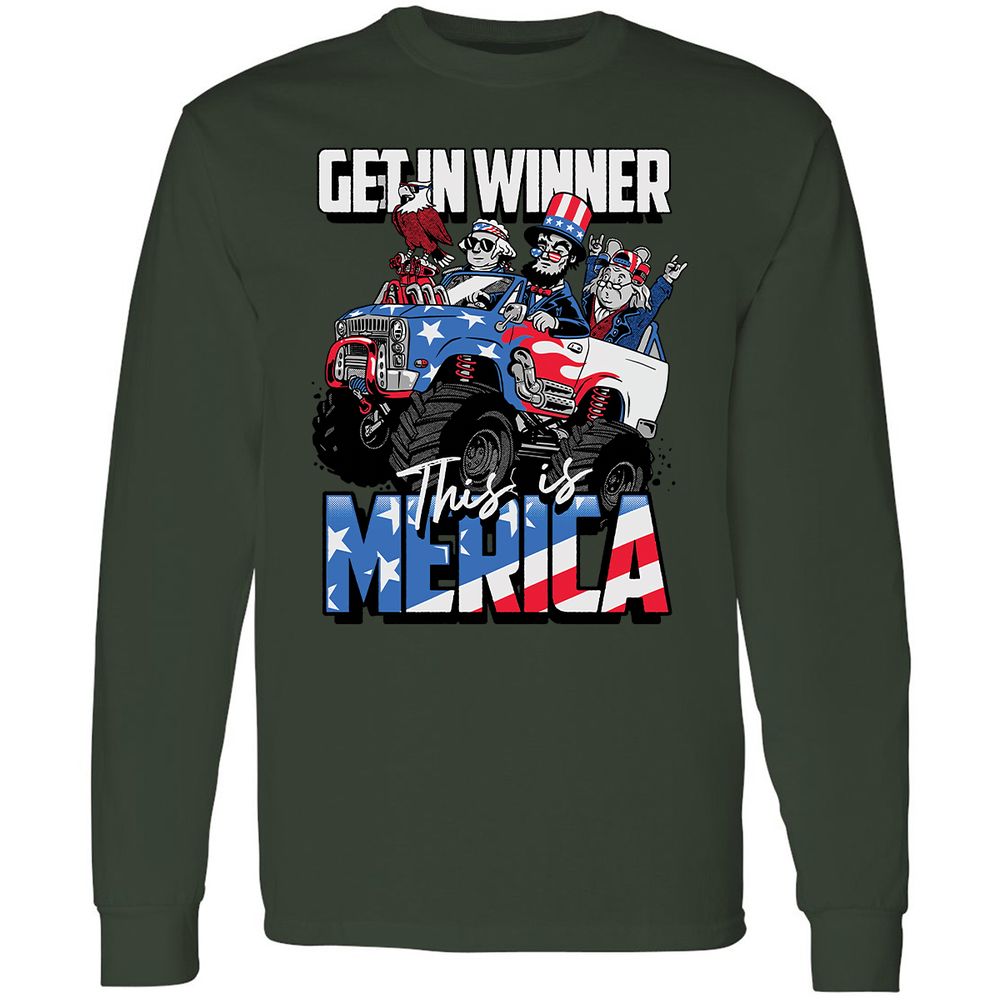 Long Sleeve T-Shirt - 1HUGY4HB - Forest Green - 8
