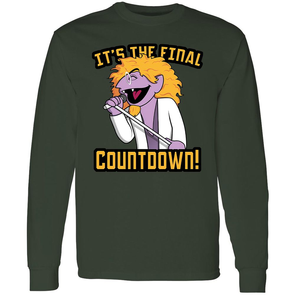 Long Sleeve T-Shirt - RVV5AKJQ - Forest Green - 8