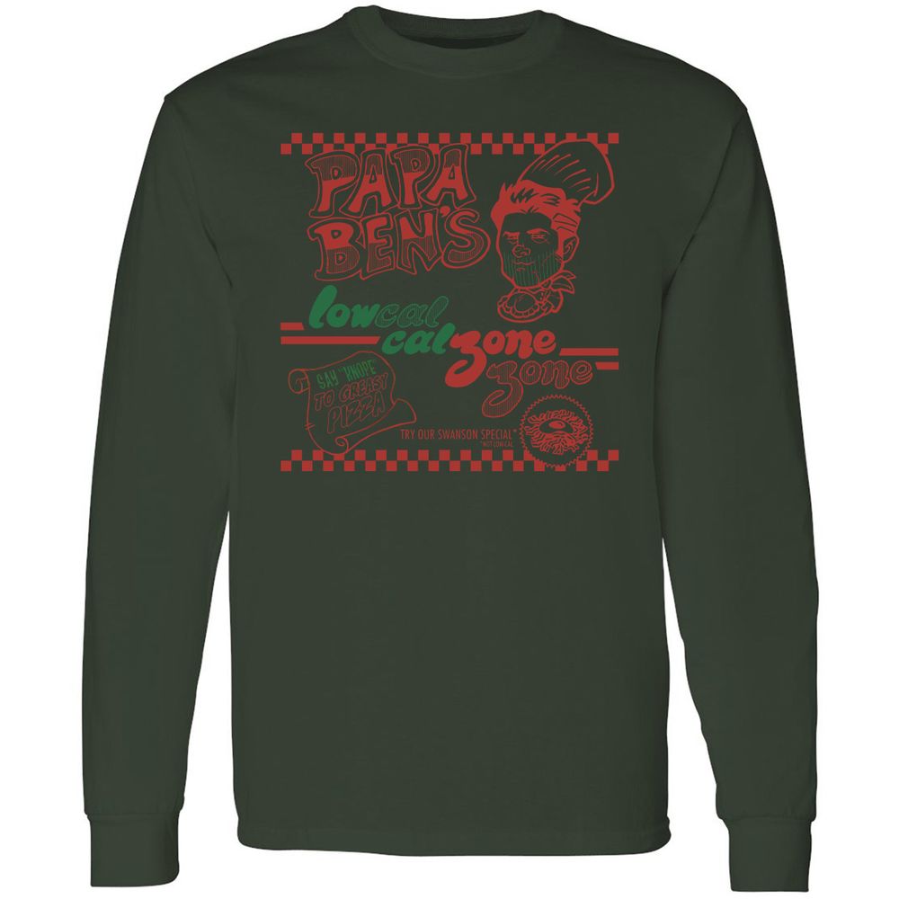 Long Sleeve T-Shirt - 9KTF3LH9 - Forest Green - 8